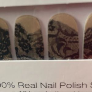 Lacey Business: shimmer nail art dry polish strips by ColorStreet